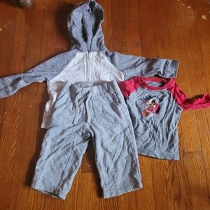 Gray and Red Kids Bundle